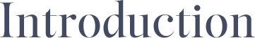 introduction